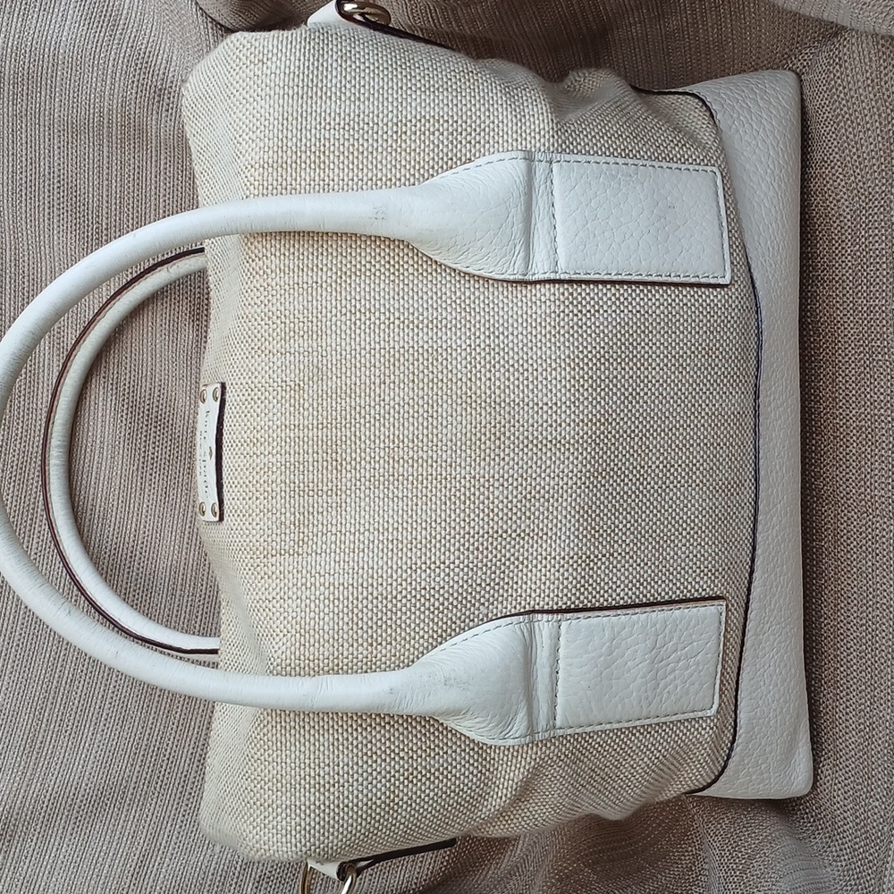 Kate Spade Cream and Pink Satchel - Picture 10 of 17
